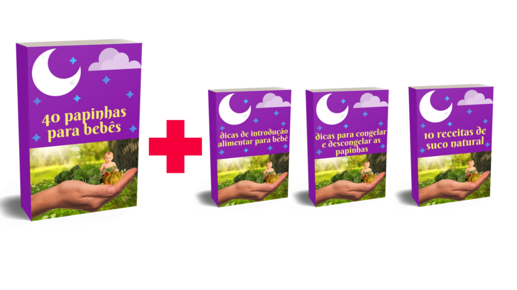 40 papinhas para bebes